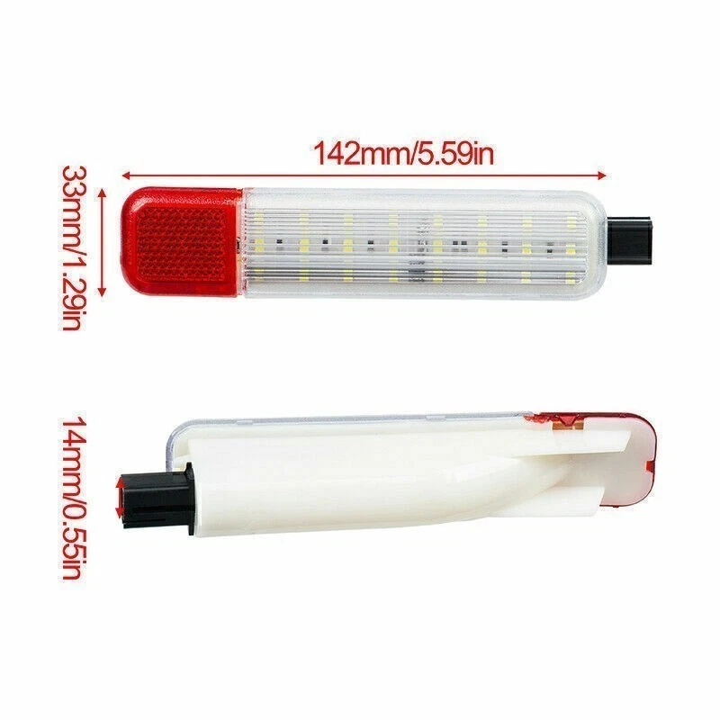 Светодиодный внутренний дверной светильник для Silverado/Sierra Yukon 1995-2007 новый пара 2шт 2 x - Изображение 2 из 4