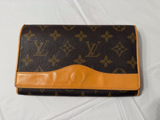 Louis Vuitton Brown Ta Monogram Vintage Wallet