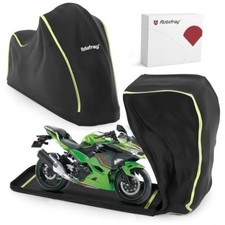 Full Enclosed Motorcycle Cover,600D Waterproof Outdoor/Indoor Protection UV
