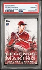 2018 Topps - Legends in the Making Shohei Ohtani (RC) Rookie Card PSA 10