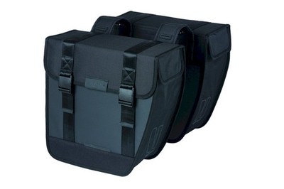 BASIL Doppelpacktasche Tour Waterproof Befestigung: Universal Bridge | schwarz |