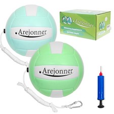 Tetherball, 2 Pcs Tether Balls and Rope Set,Replacement Tetherball with Ball ...