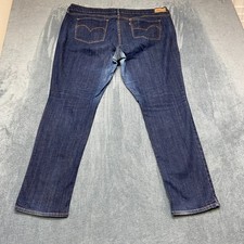 Levi's Bold Curve Jeans Womens 22W Blue Denim Cotton Stretch Skinny Leg Cozy