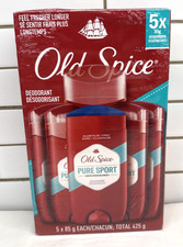 Old Spice Pure Sport High Endurance Deodorant, 3oz - 5 Pack