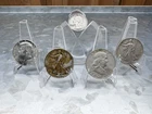 US Silver 5 Coin Lot⭐️Includes Walking Lib Half Dollars, Franklin & ‘64 Kennedy