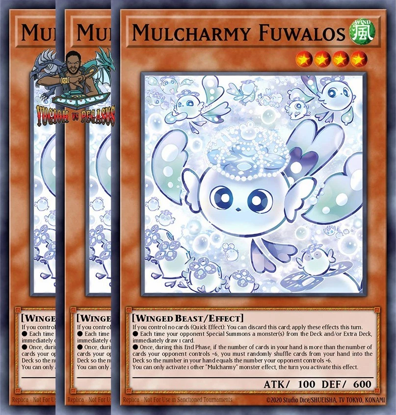 Yugioh! 3x Mulcharmy Fuwalos LAVD-ENS13 Common 1st Ed NM - Image 1 of 1