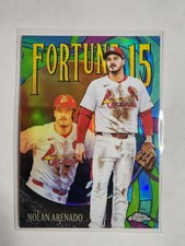 2025 Topps Chrome Update Series - Fortune 15 Nolan Arenado #F15-16