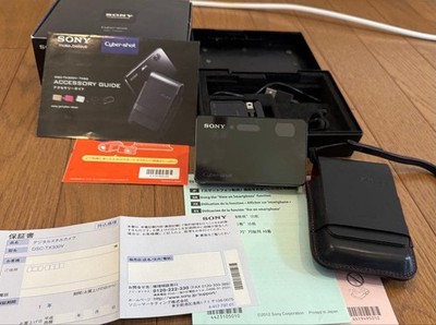 Sony Cyber-shot DSC-TX300V Waterproof Digital Camera with Box and