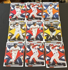 Topps 2024 Perennial All-Stars Baseball Card Lot (9) Acuña Arenado Lindor