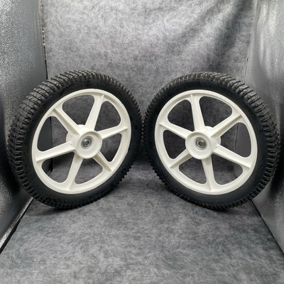 #ad 2x CRAFTSMAN HUSQVANA 189159 POULAN 14quot; WHEELS 532189159 188808 532188808 NOS $71.11