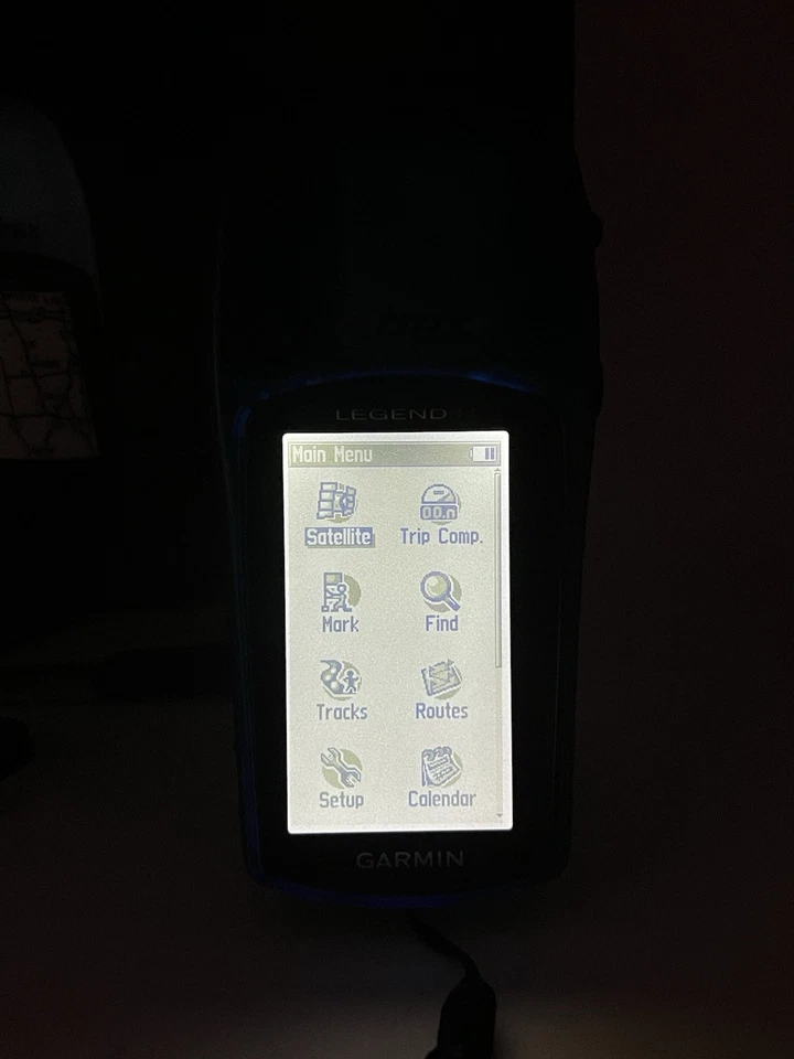 Garmin eTrex Legend H Rugged, High Sensitivity Handheld GPS Cord Screen Great - Image 3 of 4