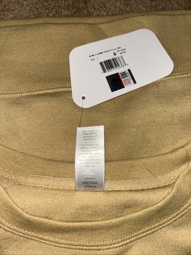 NWT Game Western Michigan Broncos Crewneck Sweatshirt Tan & Brown Sz L Fan Gear - Picture 22 of 22