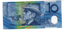 Australien AUSTRALIA Banknote 10 DOLLARS 1993 P52a POLYMER + ZERTIFIKAT NEU UNC