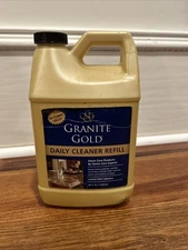 Granite Gold Daily Cleaner Refill Streak-Free Cleaning for Granite, Marble -Read