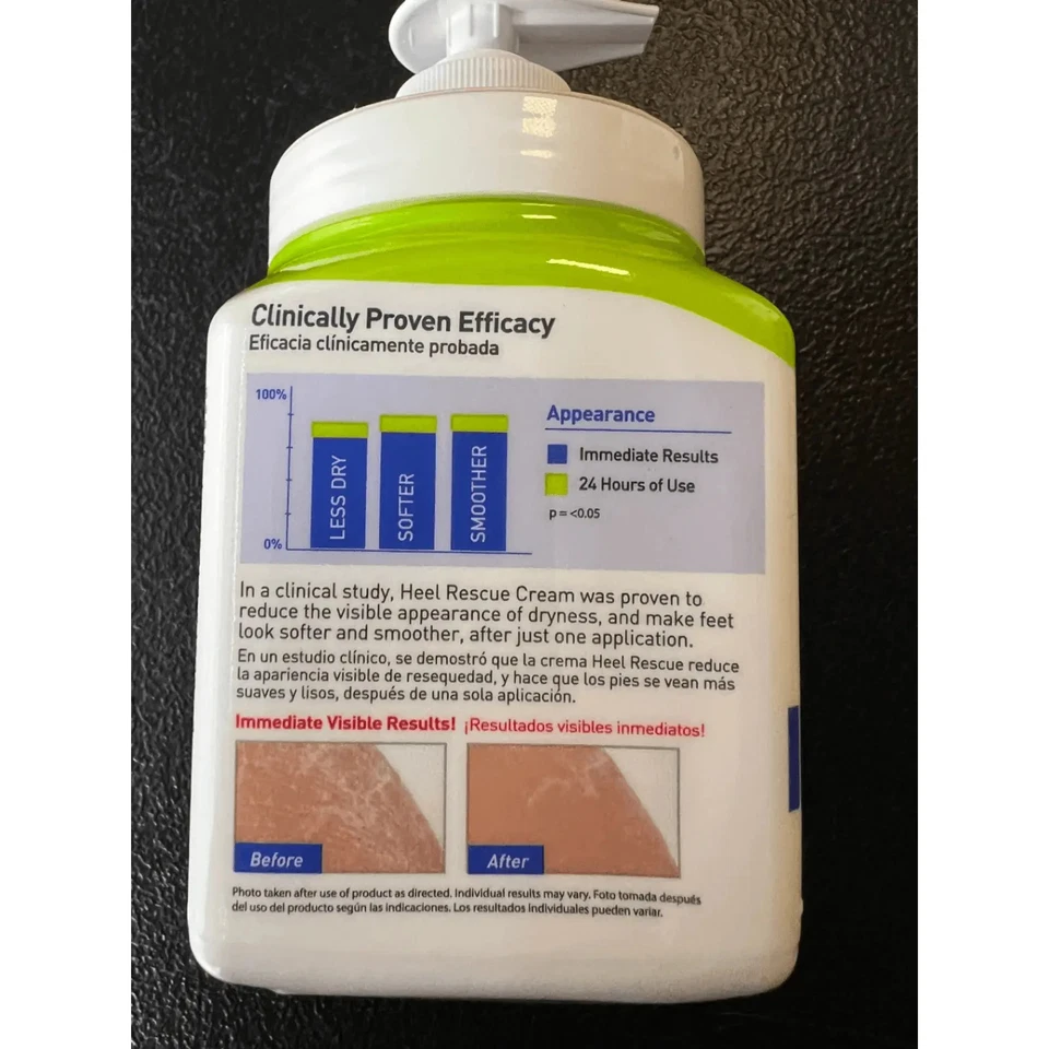 Profoot Heel Rescue Superior Moisturizing Foot Cream 16 Oz Immediate Visible - Image 2 of 4