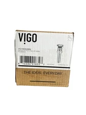 VIGO VG16002BN Bathroom Sink Pop-Up Drain Brushed Nickel Overflow