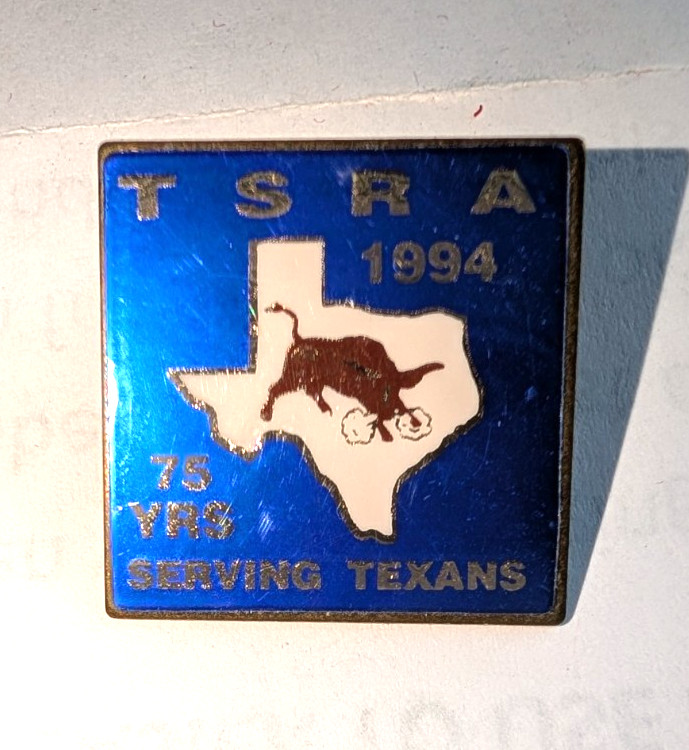 1994 Texas State Rifle Association 75 years enamel pin