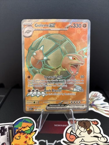Golem ex 189/165 Sv: Scarlet & Violet 151 Holo Ultra Rare NM