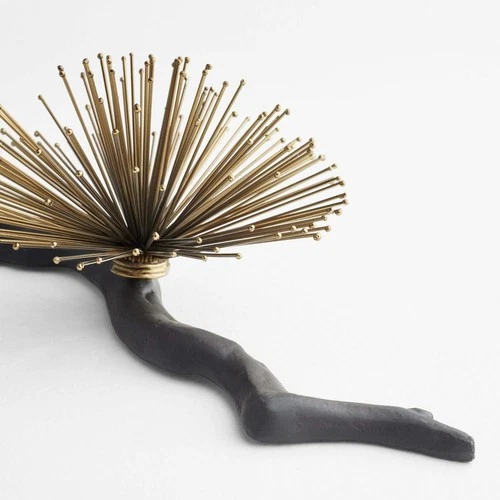 Cyan Design 11435 Ichiyo Black and Gold Accents Wall Decor, Medium - Picture 3 of 10