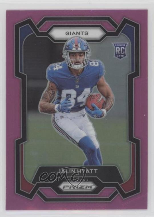 2023 Panini Prizm Rookies Pink Prizm Jalin Hyatt #378 1b33