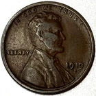1919-D Lincoln Wheat Cent Penny 1c ~ Fine Condition Early Date~ ST310