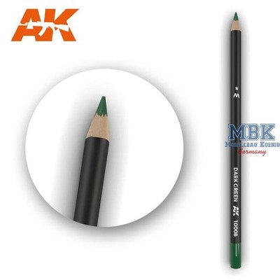 AK Interactive S.L. AK-10008 WEATHERING PENCIL DARK GREEN