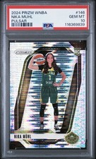 2024 PANINI PRIZM WNBA PULSAR NIKA MUHL /499 PSA 10