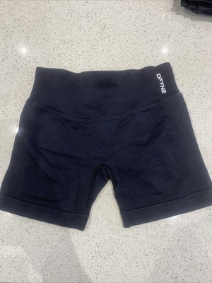 DFYNE Black Impact 4.5  Shorts Size Extra Small *Some Inner Label Peeling 