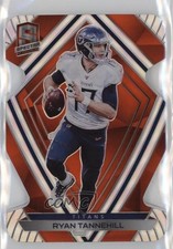 2020 Panini Spectra Neon Orange Prizm Die-Cut /10 Ryan Tannehill #57 15r3