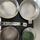 Boy Scouts of America metal camping mess kit cooking meal pan set Vintage — photo 1