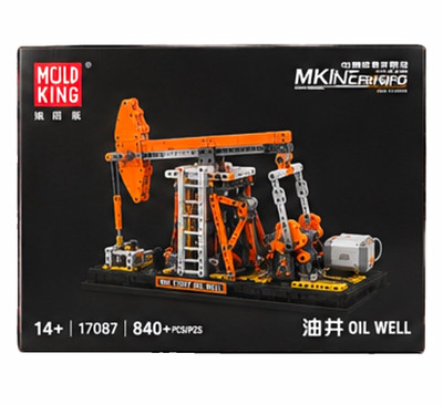 Mould King Motorized Oil Well Pumpjack Building Set 840+ pcs 17087