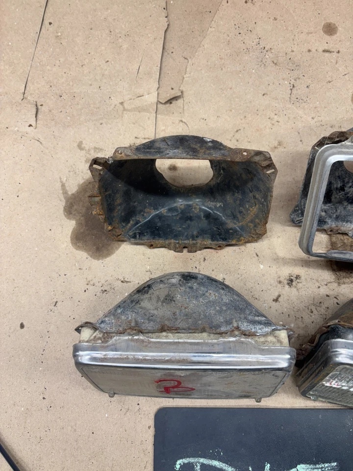 4 - 4X6 BALDES DE FAROL BALDE FEIXE SELADO FORD CHEVROLET PROJECT DODGE OE FABRICANTE DE EQUIPAMENTO ORIGINAL - Imagem 2 de 4