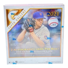 2021 Topps Gallery Mega Box SEALED Baseball 2x AUTOGRAPHS PER BOX
