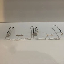 Naturally Rimless NR371 Gold Rimless Frame 52-16-138 Superflex (BOGO Special)