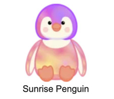 Webkinz Classic Sunrise Penguin Online Code Only Virtual Pet Kinz Online Game