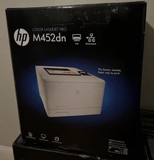 HP Color LaserJet Pro M452dn Color Laser Printer Open Box