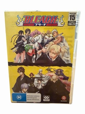 Bleach - Collection 15 : Episodes 206-217 (Japan Anime DVD , 2 Disc Set R4) READ