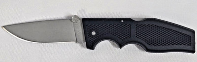 Vintage Gerber 500 Drop Point Folding Knife   USA Made   Textured Handle