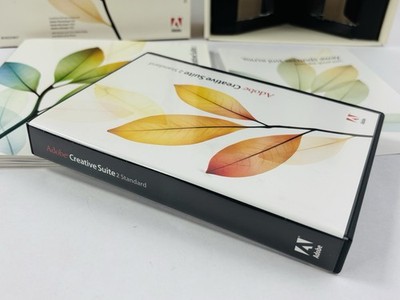 VINTAGE Adobe Creative Suite 2 Standard CS2 PC Windows Complete
