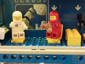 LEGO 6970 BETA-1 Command Base Classic Space (1980) Legoland Complete Notice Box