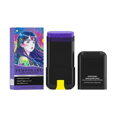 Temporary Colorful Hair Dye Comb  Stick, Natural Hair Color Stick Portable DIY