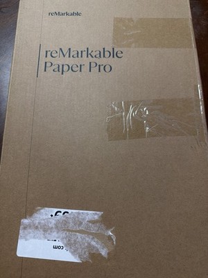 reMarkable Paper Pro Color 11.8''  Wi Fi Gray Tablet With Marker Plus Bundle