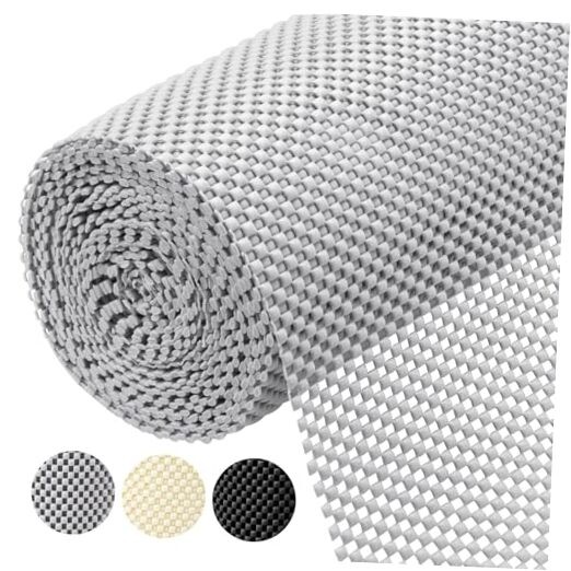 Cabinet Liner, Drawer Liner, Shelf Liners for Kitchen Cabinets Non-Adhesive-image