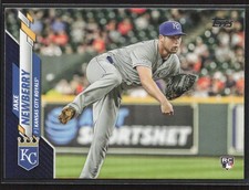2020 Topps Update #U-105 Jake Newberry Royal Blue