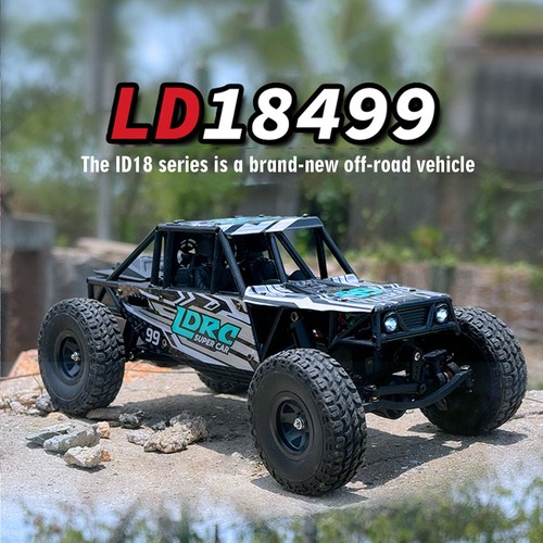 LDRC LD18499 4×4 RC Rock Crawler 1:18 Wireless Control Climbing Car HeadlightiGW - Picture 2 of 10