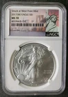 2017 (W) $1 American Silver Eagle Dollar NGC MS70