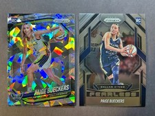 2025 Paige Bueckers | Panini Prizm (#147 Silver Ice/#13 Fearless) Rookie WNBA(2)