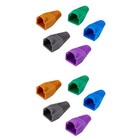 200 stücke RJ45 Kunststoff Kabelstiefel Cover Connector Schutzabdeckung