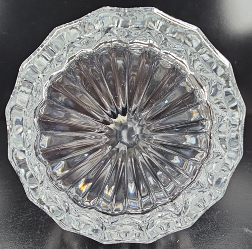 Cristal D'Arques Bretagne Decanter Stopper Set Vintage Crystal Clear Cut France - Picture 18 of 24