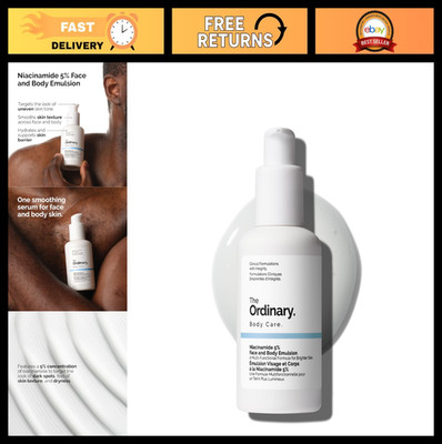 Niacinamide 5% Face & Body Emulsion - Dark Spot & Skin Tone Corrector, 3.4 Fl Oz